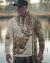 BlueJose Blessed With Hunting Therapy From God Shirt, Personalized Hunting 3D Shirt