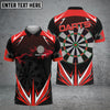 BlueJose Darts Lightning Personalized Name Shirt (4 Colors)