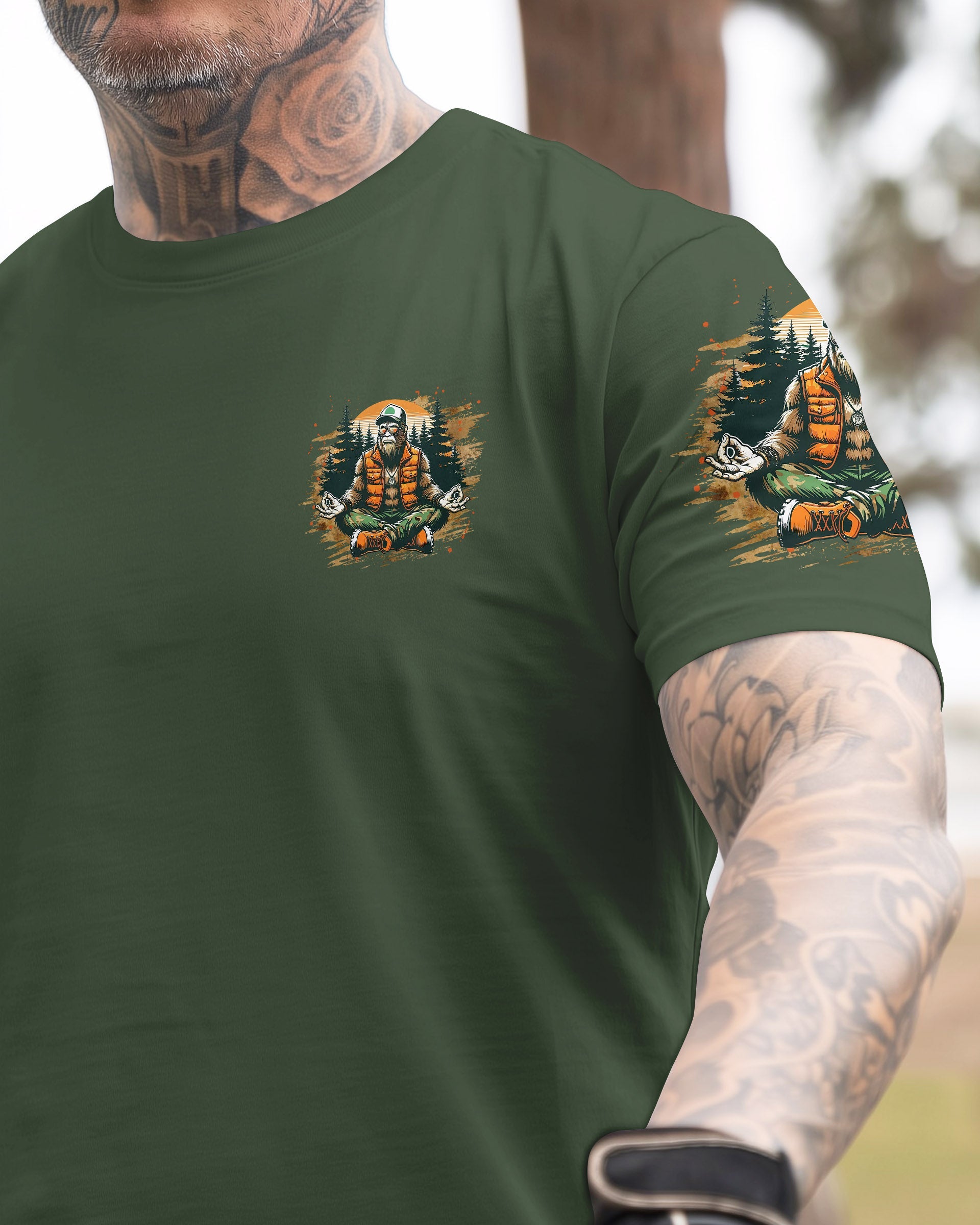 LET THE GOOD TIMES ROLL BIGFOOT ALL OVER PRINT - TLNZ1209254