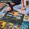 BlueJose Custom Name Fishing Story Told Here Some True Fishing Blanket