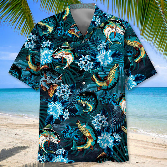 BlueJose WTF Where Is The Fish Hawaiian Shirt