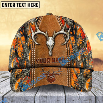 BlueJose Classic Deer Hunting Multicolor Pattern Personalized Cap