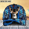 BlueJose Born To Hunt Hunting Classic Cap Multicolor Personalized Hat 3D