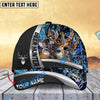 BlueJose Deer Hunter Silver Buck Forest Multicolor Personalized 3D Cap (6 color)