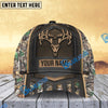 BlueJose Skull Deer Hunting Multicolor Pattern Personalized Cap