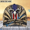 BlueJose Unique Skull Deer Hunting Classic Cap Multicolor Pattern Personalized Cap
