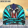 BlueJose Unique Skull Deer Hunting Classic Cap Multicolor Pattern Personalized Cap