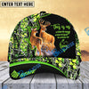 BlueJose The Best Deer Couple Hunting Classic Cap Multicolor Personalized Hat 3D