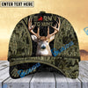BlueJose Born To Hunt Hunting Classic Cap Multicolor Personalized Hat 3D