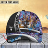 BlueJose Deer Hunter Silver Buck Forest Multicolor Personalized 3D Cap (6 color)