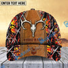 BlueJose Classic Deer Hunting Multicolor Pattern Personalized Cap
