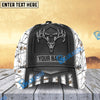 BlueJose Skull Deer Hunting Multicolor Pattern Personalized Cap