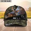 BlueJose Heartbeat Buck Camo Hunting Pattern Multicolor Personalized Cap