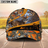 BlueJose Heartbeat Buck Camo Hunting Pattern Multicolor Personalized Cap