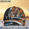 BlueJose Deer Hunter Silver Buck Forest Multicolor Personalized 3D Cap (6 color)
