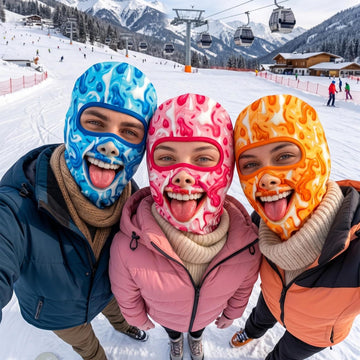 BlueJose Multicolor Funny Snowboarding Mask Balaclava Mask (8 colors)