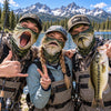 BlueJose Funny Bass Fish Face Balaclava Face Mask (10 faces)