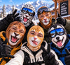 BlueJose Funny Animal Face Balaclava Face Mask (10 animals)