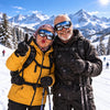 BlueJose Funny Grandpa Grandma Skiing  Balaclava Mask (8 styles)