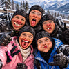 BlueJose Funny Winter Face Covering Balaclava Face Mask (5 Faces)