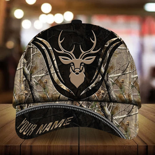 BlueJose Country Deer Hunting Multicolor Pattern Personalized Cap