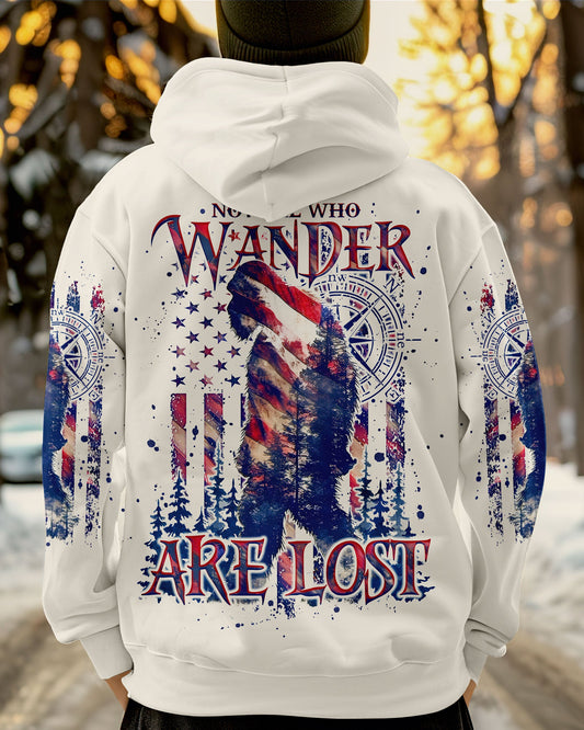 NOT ALL WHO WANDER ARE LOST BIGFOOT  ALL OVER PRINT - TLNO1311243