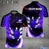 BlueJose Fire Bowling And Pins Multicolor Option Customized Name 3D Shirt (4 Colors), Personalized Shirts For Bowling Players