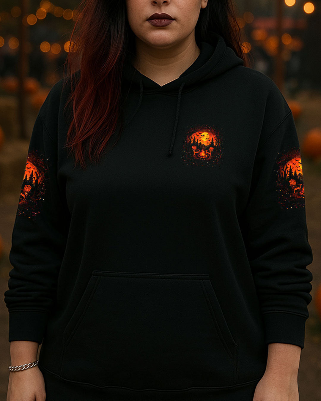 MAKING MEMORIES ONE CAMPFIRE AT A TIME HALLOWEEN ALL OVER PRINT - YHDU2207252