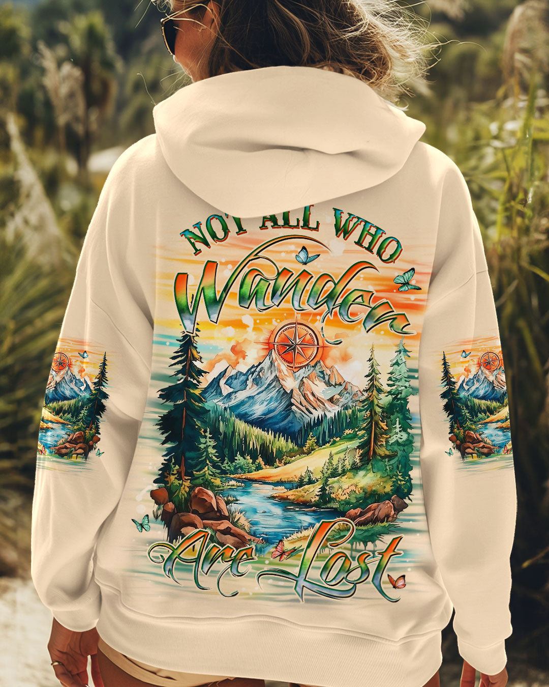  NOT ALL WHO WANDER ARE LOST ALL OVER PRINT - YHDU2811241