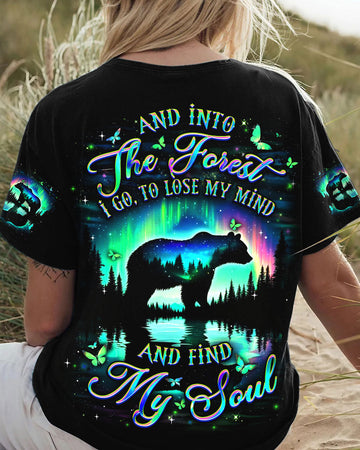 AND INTO THE FOREST I GO BEAR ALL OVER PRINT - YHDU0204254