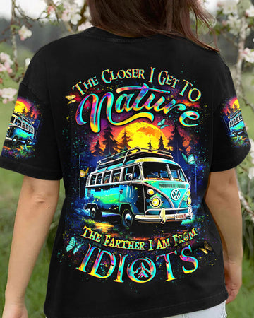 THE CLOSER I GET TO NATURE ALL OVER PRINT - YHDU2308241