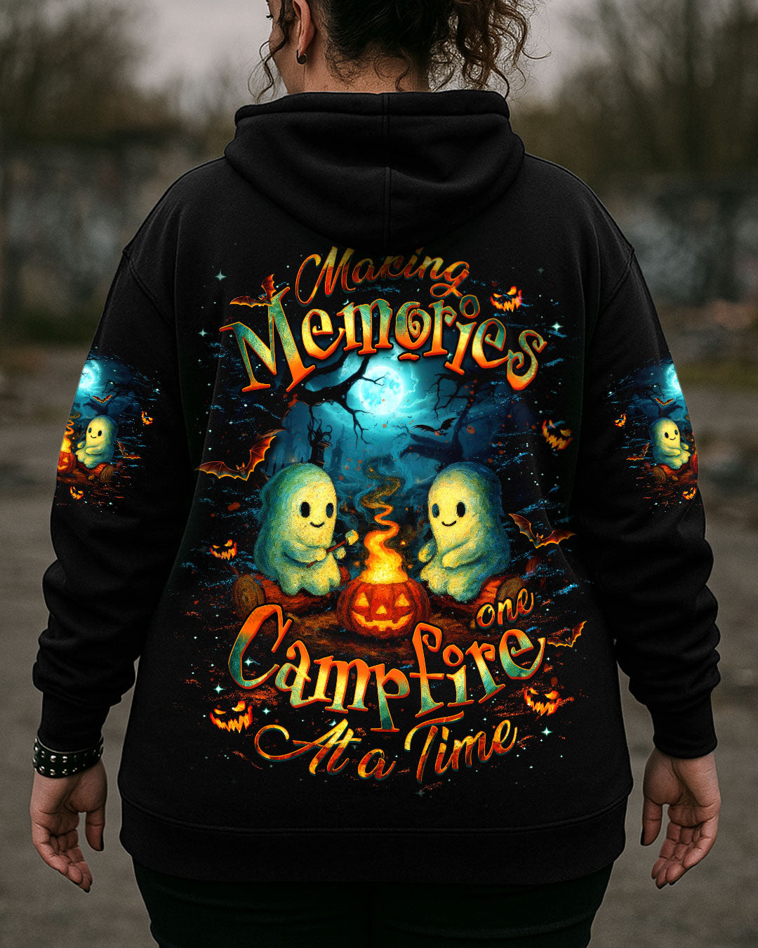 MAKING MEMORIES ONE CAMPFIRE AT A TIME ALL OVER PRINT - YHDU1407251