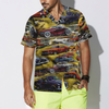 Bluejose Retro Hot Rod 3D Hawaiian Shirt