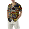 Bluejose Retro Hot Rod 3D Hawaiian Shirt