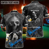 BlueJose Billiards Reaper Flame Personalized Name, Team Name Unisex Shirt (6 Colors)