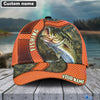 BlueJose Bass Personalized Fishing Classic Cap