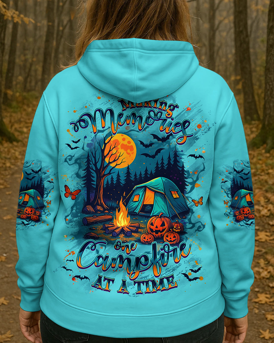 MAKING MEMORIES ONE CAMPFIRE AT A TIME HALLOWEEN ALL OVER PRINT - YHHG2507253