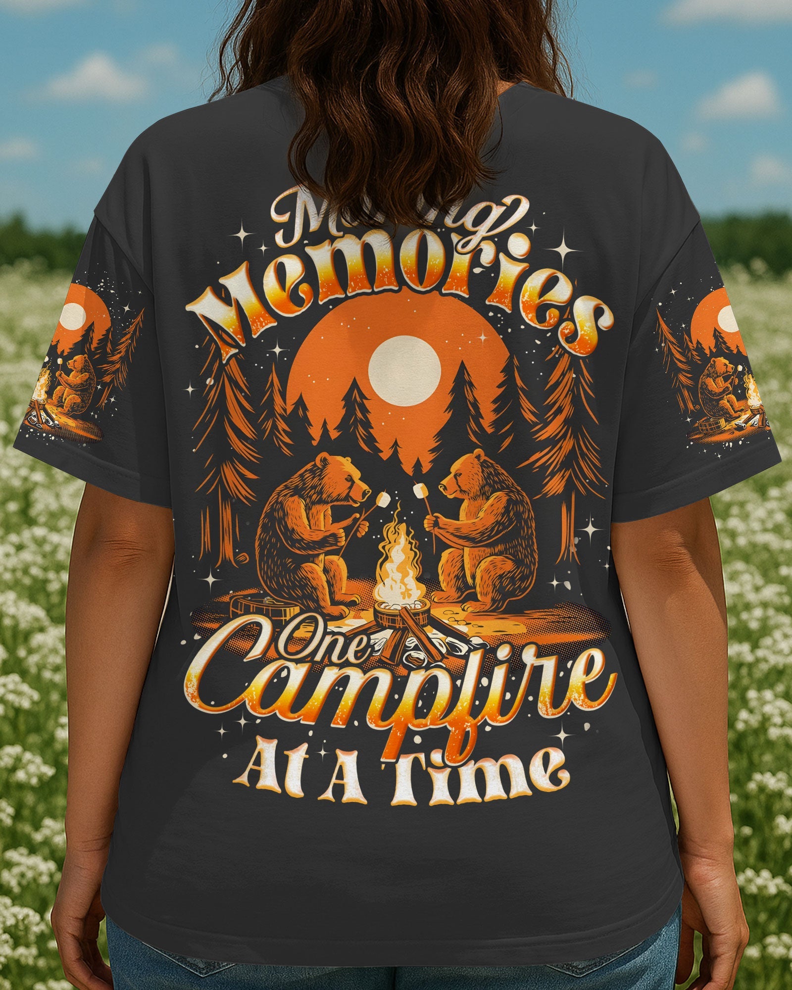 MAKING MEMORIES ONE CAMPFIRE AT A TIME ALL OVER PRINT - TYQY1405252