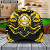BlueJose Billiards Yellow 9-Ball Personalized Name Cap