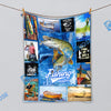 BlueJose Pike Fishing Lovers Blanket