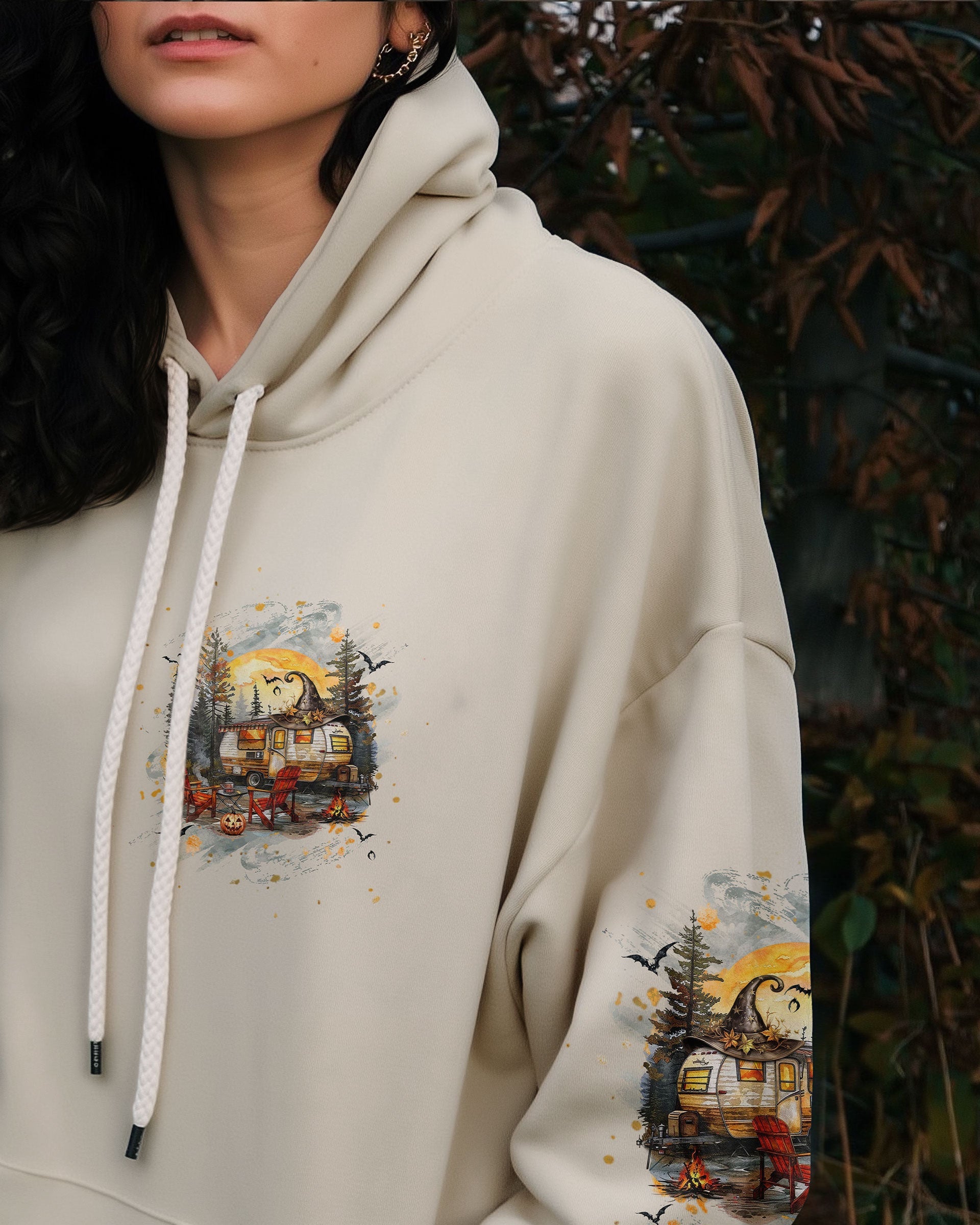 MY BROOM BROKE SO NOW HALLOWEEN CAMPING ALL OVER PRINT - YHHG1509254