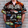 Weekend Forecast Dirt Track Racing With A Chance Of Drinking Custom Photo Hawaiian Shirt, Summer Gift