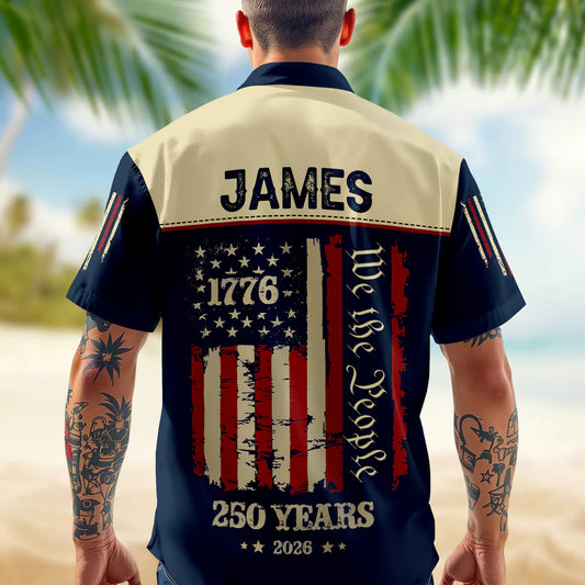 BlueJose We The People 1776–2026 250th America Anniversary Hawaii Shirt