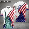 BlueJose Dart USA Flag Personalized Name Shirt