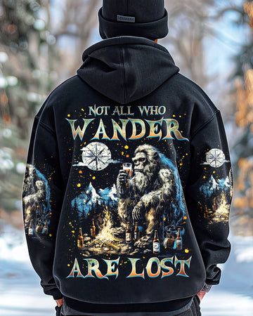 NOT ALL WHO WANDER ARE LOST BIGFOOT COMPASS ALL OVER PRINT - TLNZ1112243
