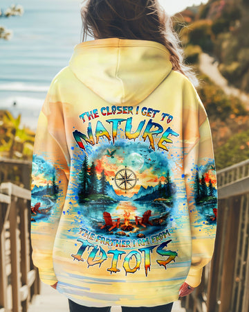 THE CLOSER I GET TO NATURE CAMPFIRE ALL OVER PRINT -  TLNZ1111244