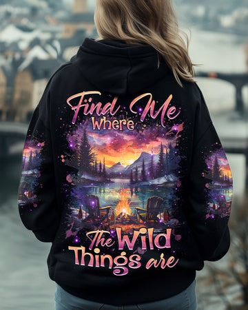  FIND ME WHERE THE WILD THINGS ARE ALL OVER PRINT - TLNZ0811244