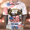 BlueJose Custom Name Happy Independence's Day USA Eagle Faith, Family & Freedom 3D Hawaii Shirt