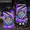 BlueJose Darts Explosion Personalized Name, Team Name Shirt (4 Colors)