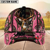 BlueJose Deer Hunting The Best Of Flag Multicolor Option Personalized Name 3D Cap